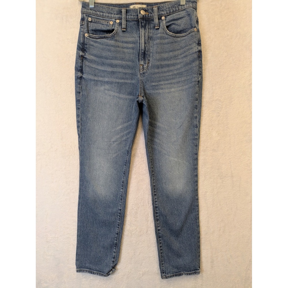 Madewell The High Rise Women's Size 28‎ Slim Boy Denim Jeans Medium Wash